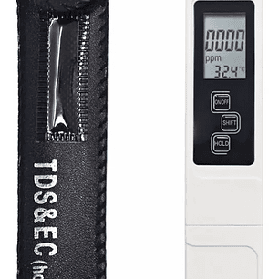 Medidor Digital Lcd 3 En 1 Temperatura Pureza Tds Y Ec