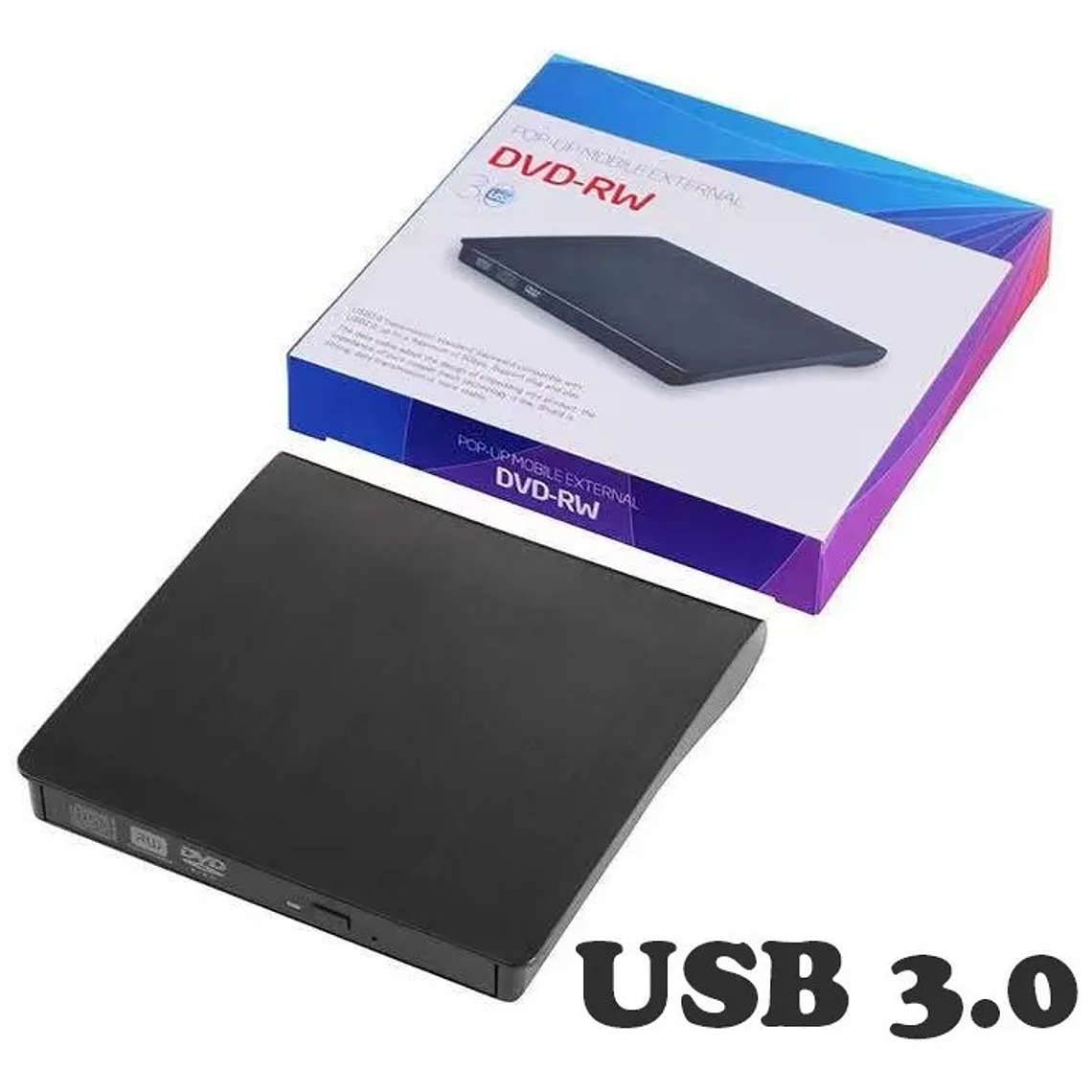 Grabador Externo Dvd/cd Lector Usb 3.0 1
