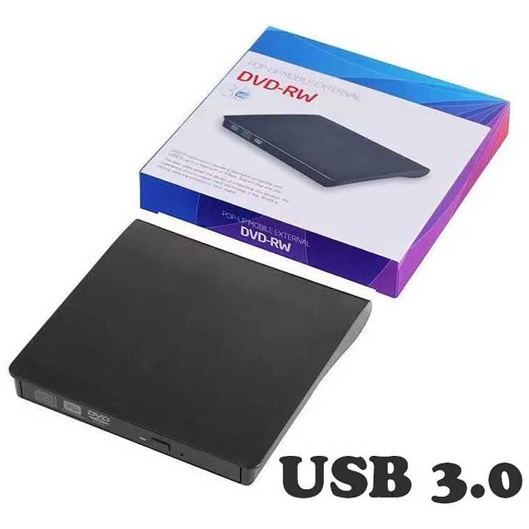 Grabador Externo Dvd/cd Lector Usb 3.0 1