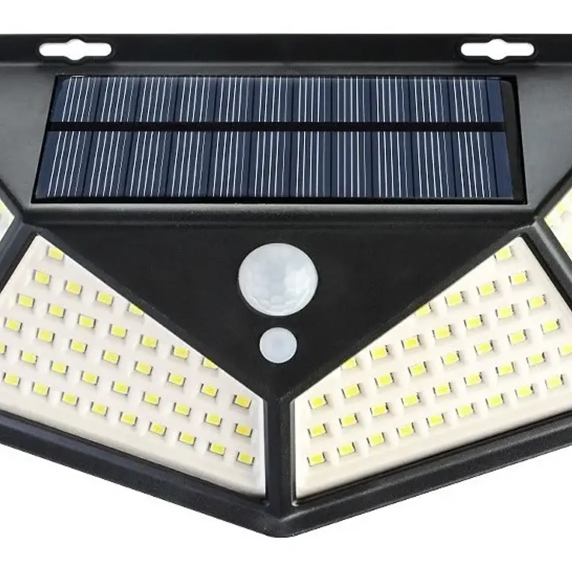 Lampara Solar 100 Led Exterior Sensor De Movimiento 600lm 2
