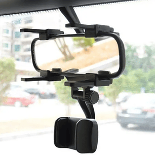 Porta Celular Auto Para Espejo Retrovisor Universal
