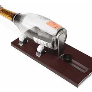 Cortador Botella Vidrio Base Metalica Kit Con Accesorios