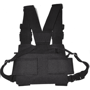 Bolsa Táctica De Pecho Chaleco Ajustable Funcional