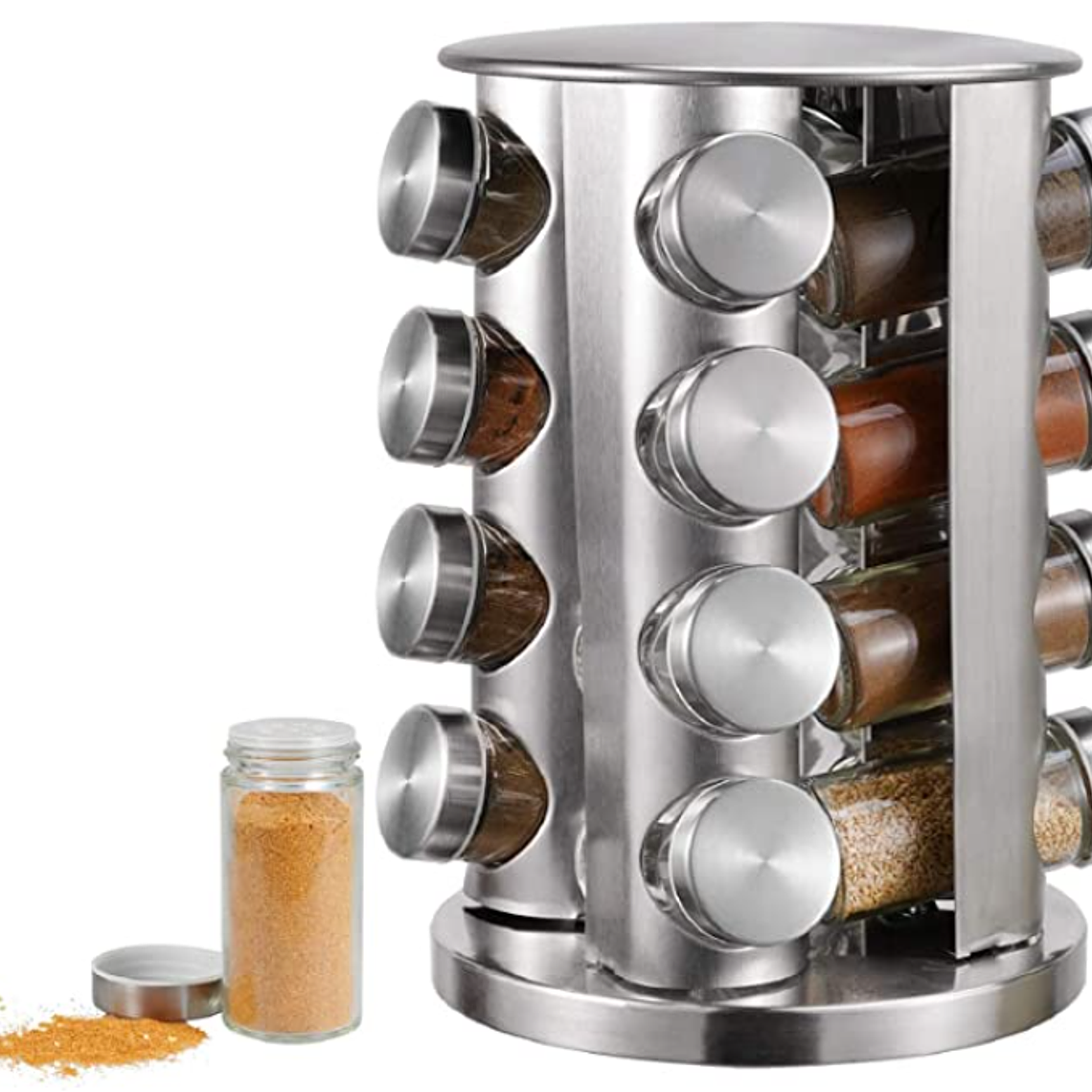 Set Condimentero Especiero Giratorio Cocina 16 Pcs 1