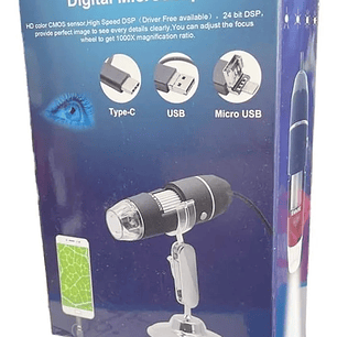 Microscopio Digital Usb 500x / 8 Led