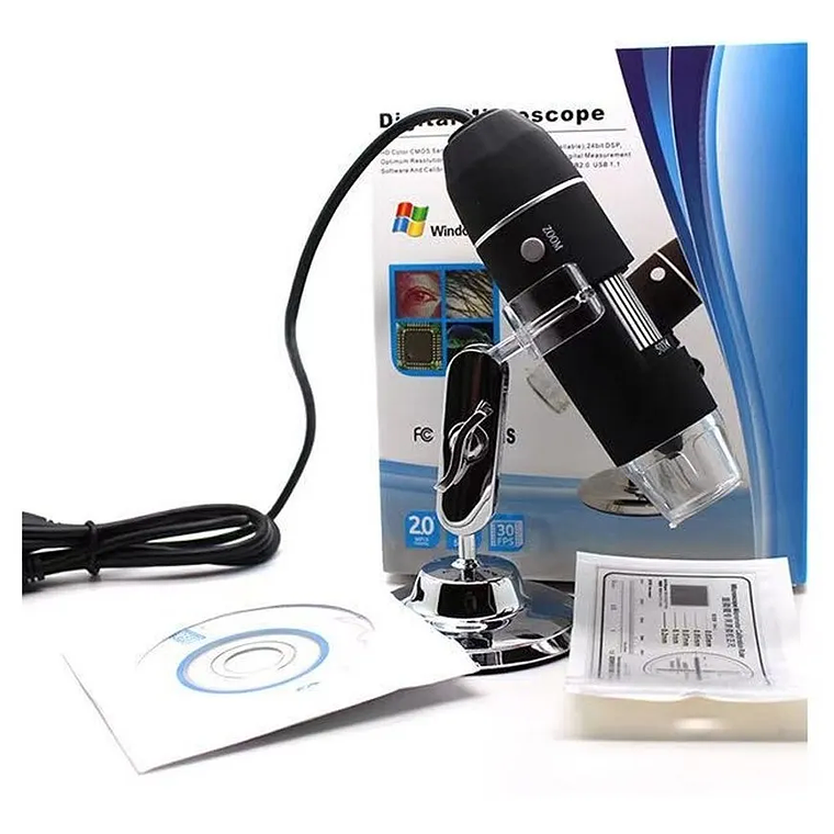 Microscopio Digital Usb 500x / 8 Led 3