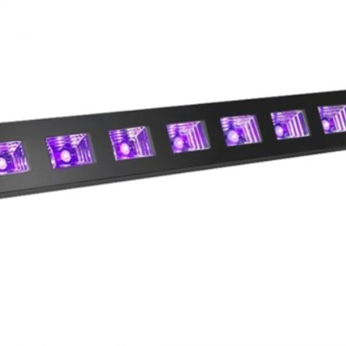 Luz Led Uv Negra Para Fiestas Fluor Ultravioleta Barra 9x3w 2