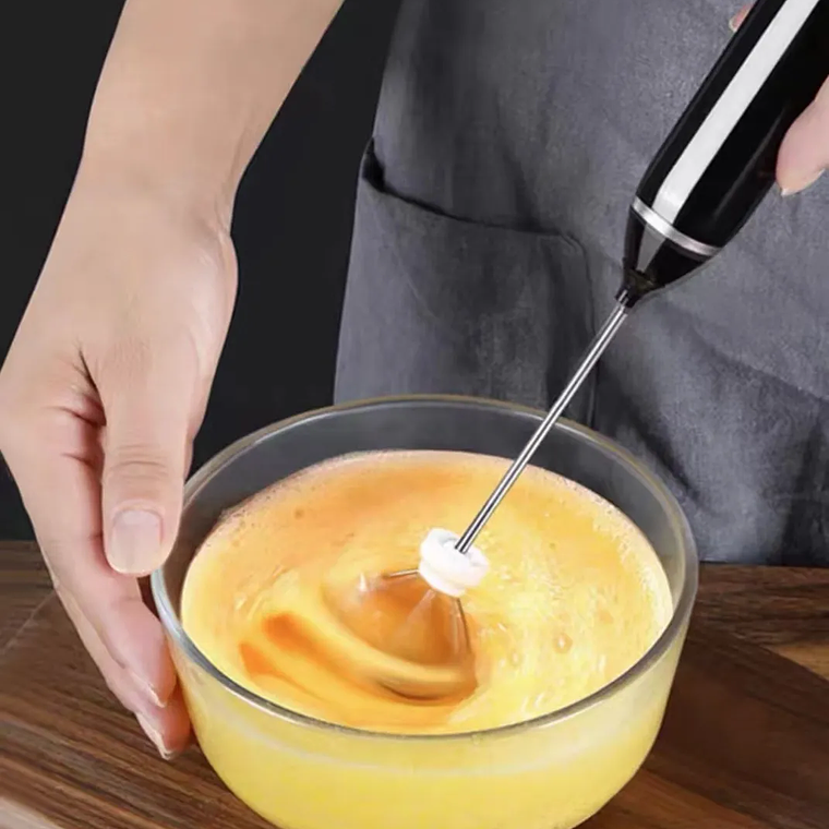 Mini Batidor 2velocidades Revolvedor Cafe Y Huevo Recargable 2