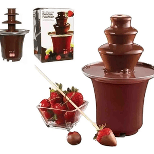 Mini Cascada Chocolate 3 Pisos Fuente, Fondue, Boda