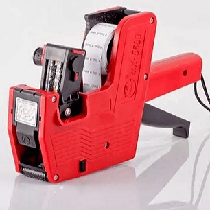 Etiquetadora De Precios O Códigos, 6 Dígitos, Rotuladora