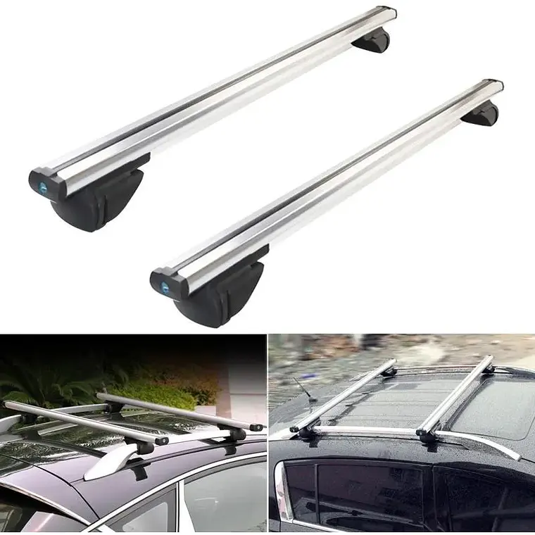 Barras Portaequipaje Transversal Parrilla Auto Universal  1