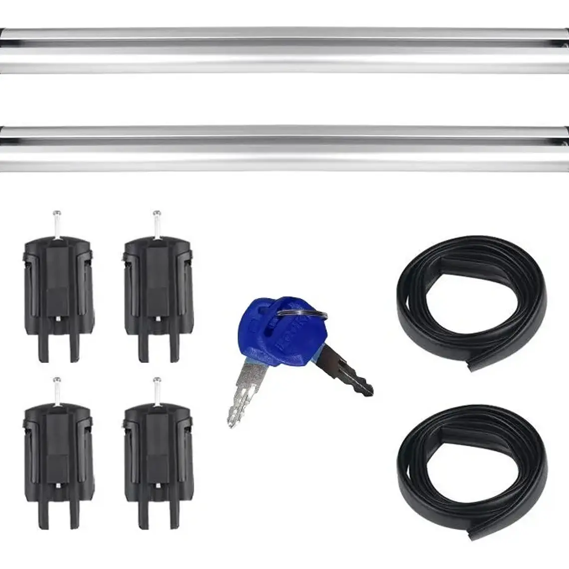 Barras Portaequipaje Transversal Parrilla Auto Universal  3