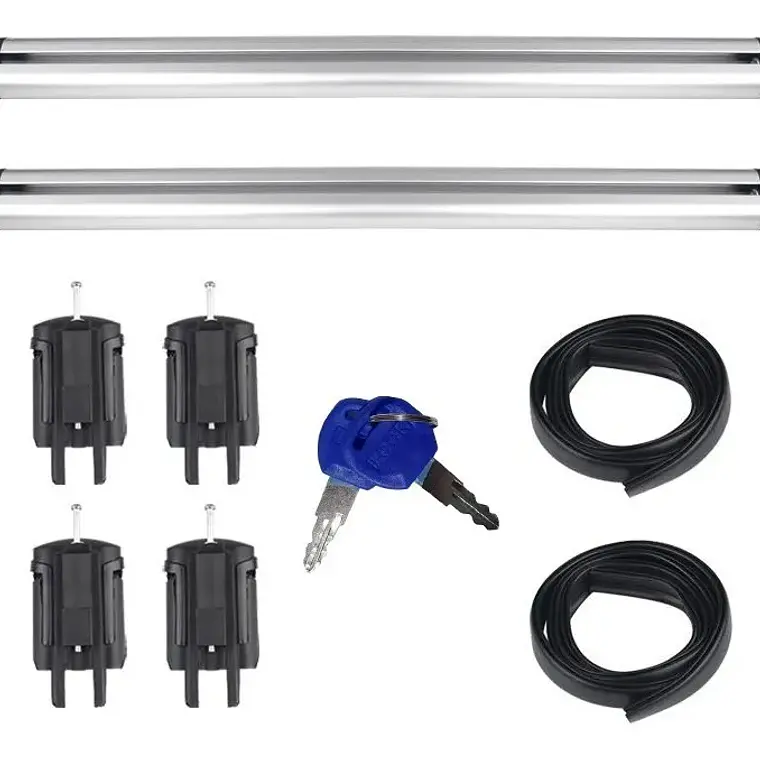Barras Portaequipaje Transversal Parrilla Auto Universal  3
