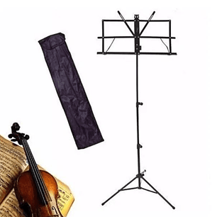 Atril Para Partitura Con Funda Para Transportar Regulable