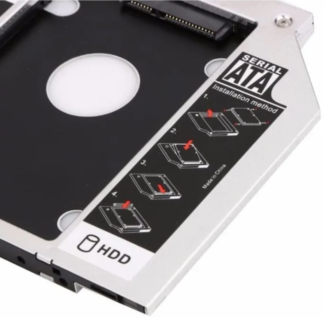 Caddy Adaptador 12.7mm Notebook Sata Hdd Ssd 3
