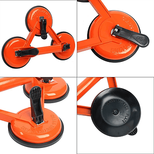 Ventosa, Succionador Para Vidrio, De 3 Chupones