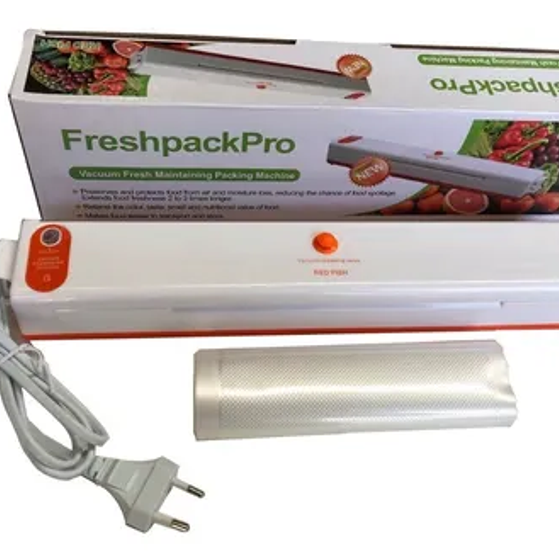 Selladora Al Vacio De Alimentos 70w + 10 Bolsas 3