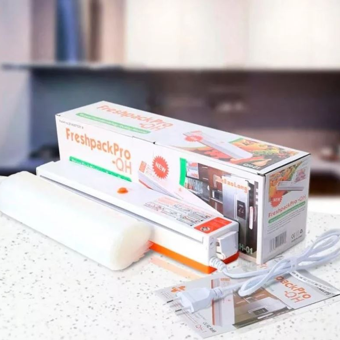 Selladora Al Vacio De Alimentos 70w + 10 Bolsas 2