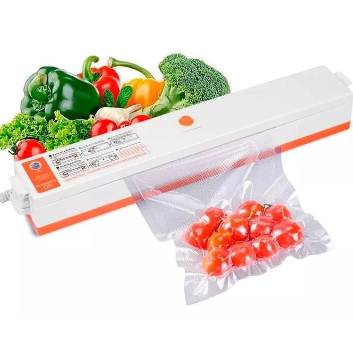 Bolsas al vacío Alimentos Vegetales Frutas Sellado al vacío Bolsa  transparente Selladora Accesorio para máquina, 28x35cm 100 Uds Guardurnaity