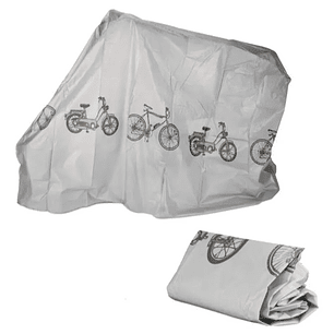 Carpa Funda Lona Cubre Moto Bicicleta Con Diseño