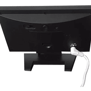 Reloj Despertador Lcd A Color Luz Temperatura Cj8082t