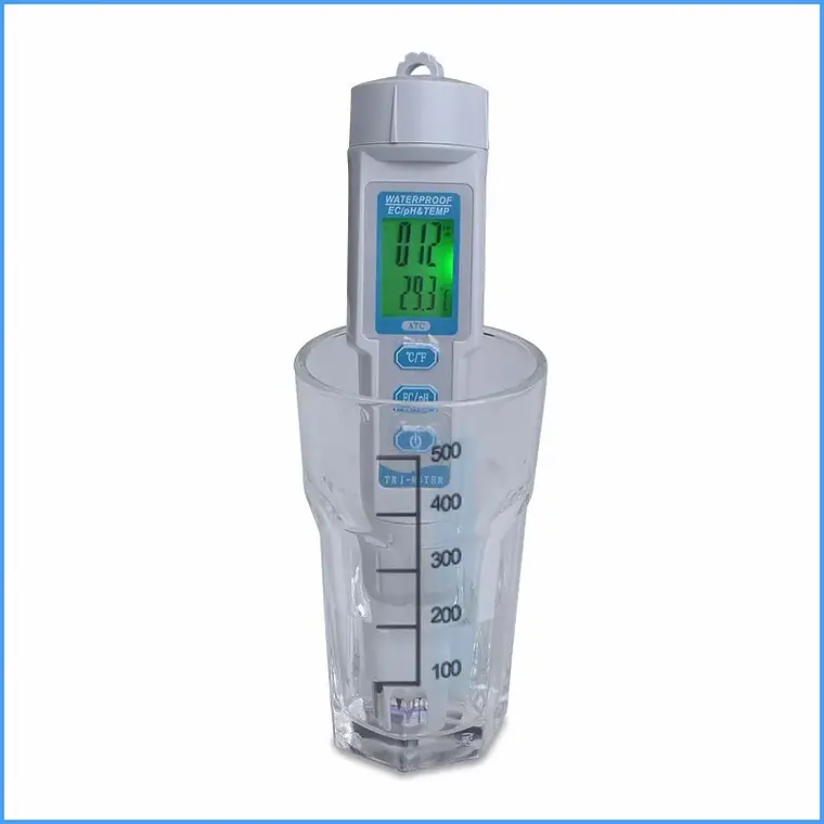3 En 1 Medidor De Ph Ec Y Temperatura Del Agua 2