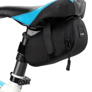 Bolso Alforja Para Bicicleta + Fijaciones Para Sillín