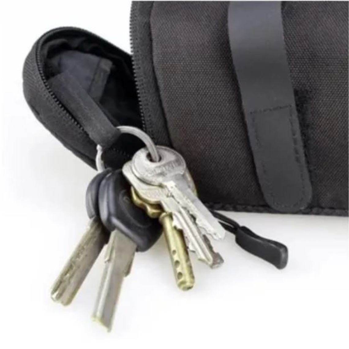 Bolso Alforja Para Bicicleta + Fijaciones Para Sillín 3