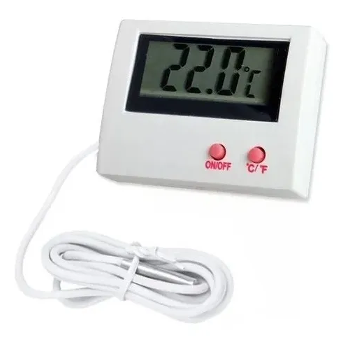 Termómetro Digital Con Sonda Acuario 1