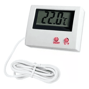 Termómetro Digital Con Sonda Acuario