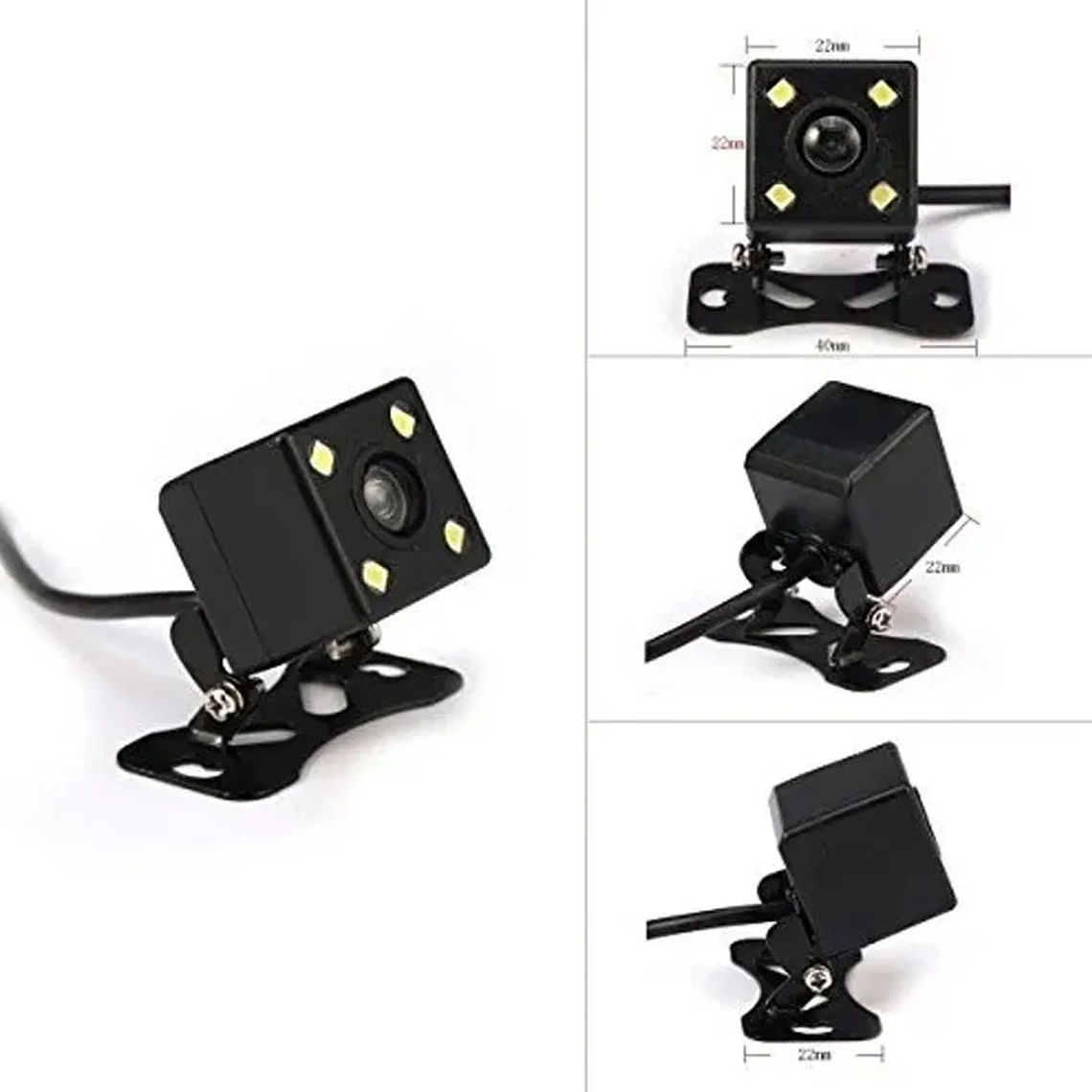 Cámara Autoretroceso Visión Nocturna 4 Led Ip68 3