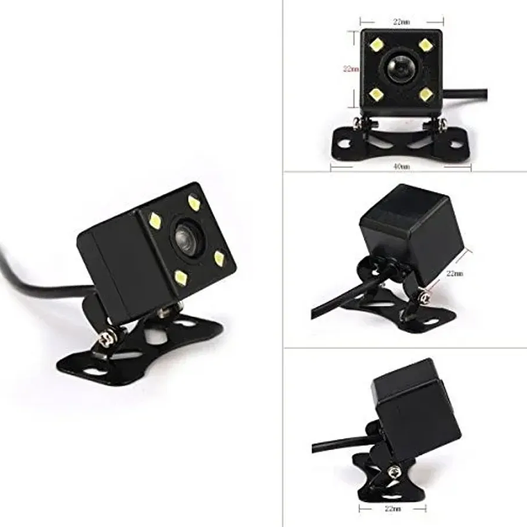 Cámara Autoretroceso Visión Nocturna 4 Led Ip68 3