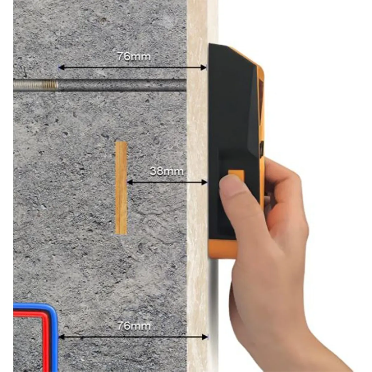 Detector Metal Madera Vigas Cableado 3 En 1 Detector Pared 2
