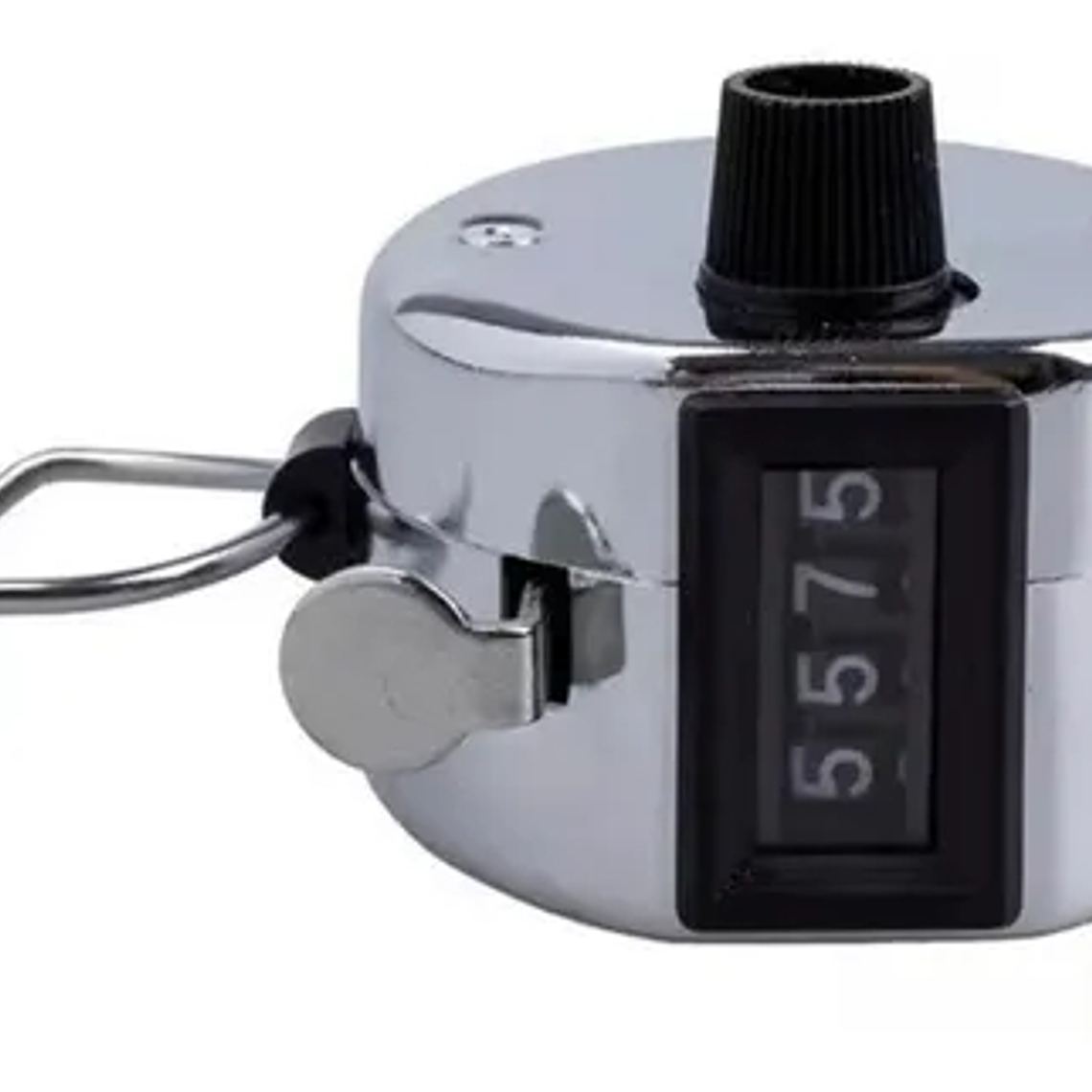 Contador Manual Mano Metálico 4 Dígitos 2