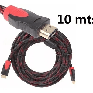 Cable Hdmi Mallado 10 Mts Blindado Filtro