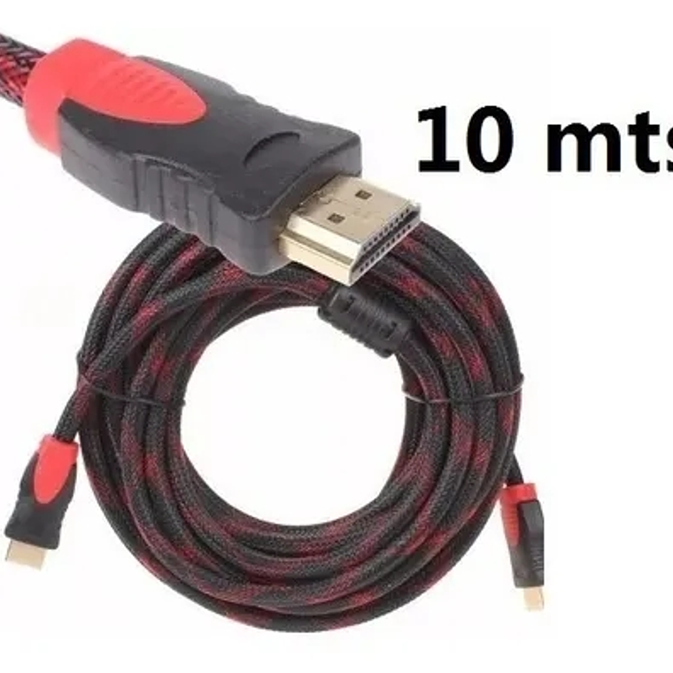 Cable Hdmi Mallado 10 Mts Blindado Filtro 1
