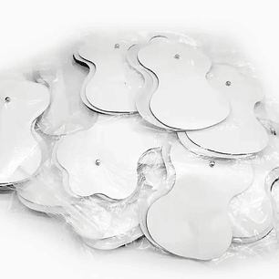 Pack 10 Repuestos Parches Chupones De Electrofisico Tens