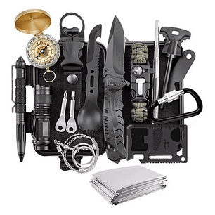 Kit Herramientas De Supervivencia Camping