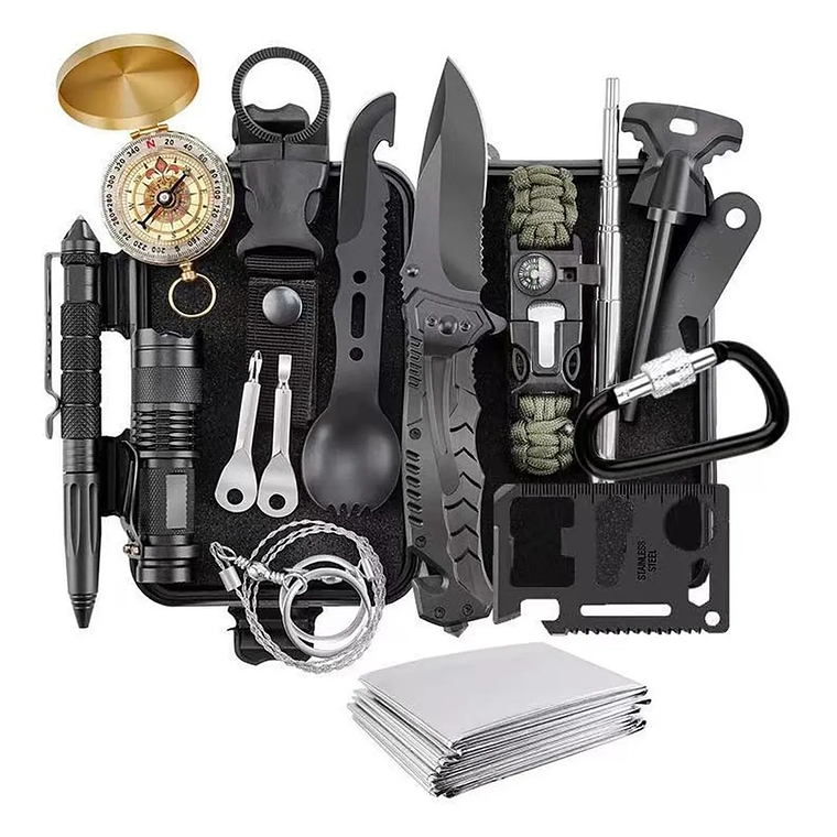Kit Herramientas De Supervivencia Camping 1
