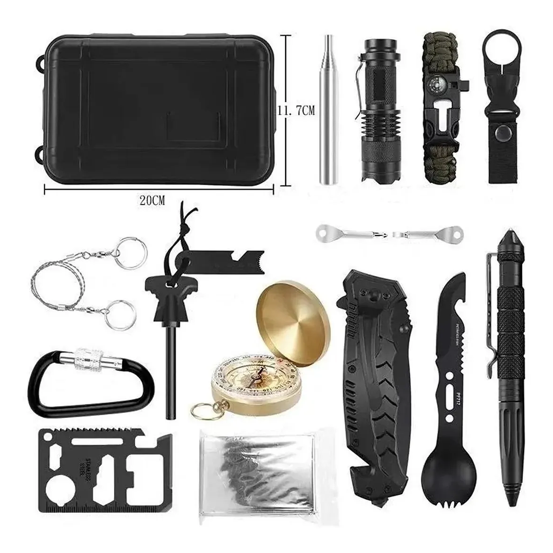 Kit Herramientas De Supervivencia Camping 2