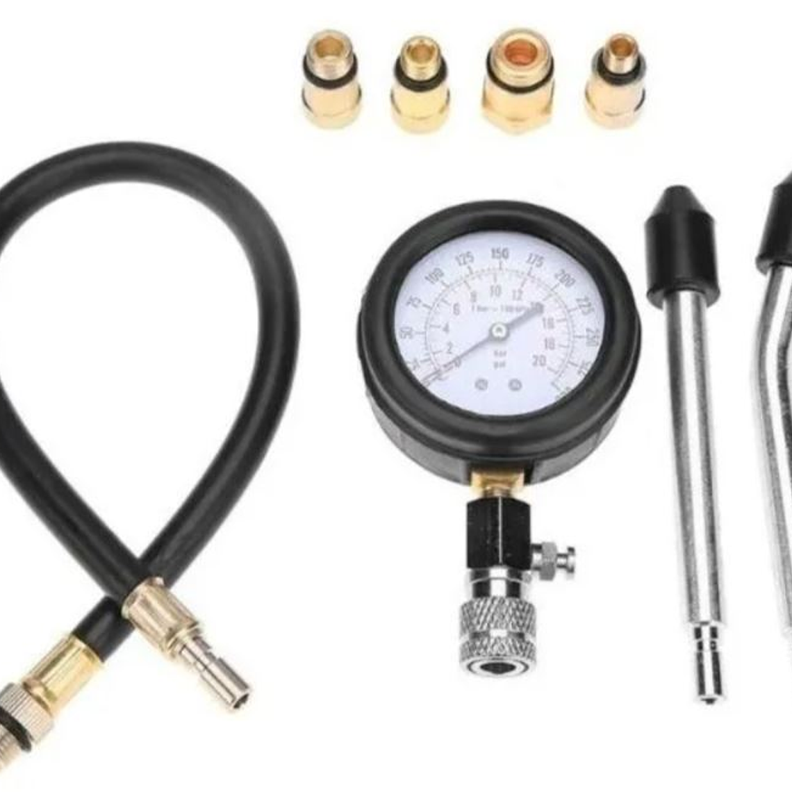 Juego de compresimetro bencinero 300 psi 2