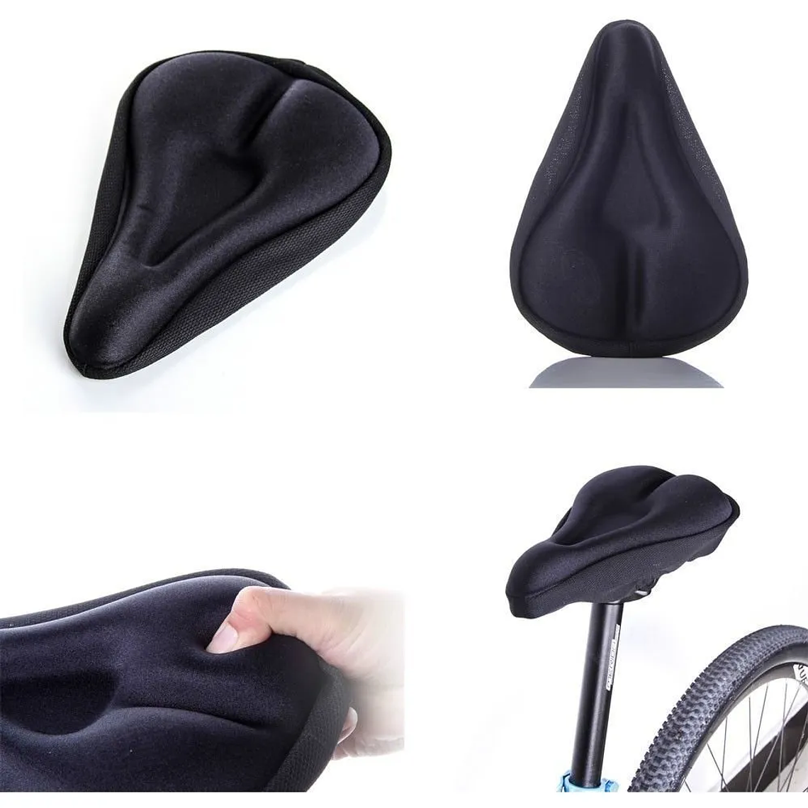 Forro Cubre Asiento Para Bicicletas 3