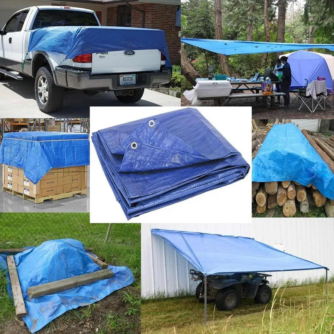 Lona Carpa Multiusos Impermeable Carga 5x6 Metros  3