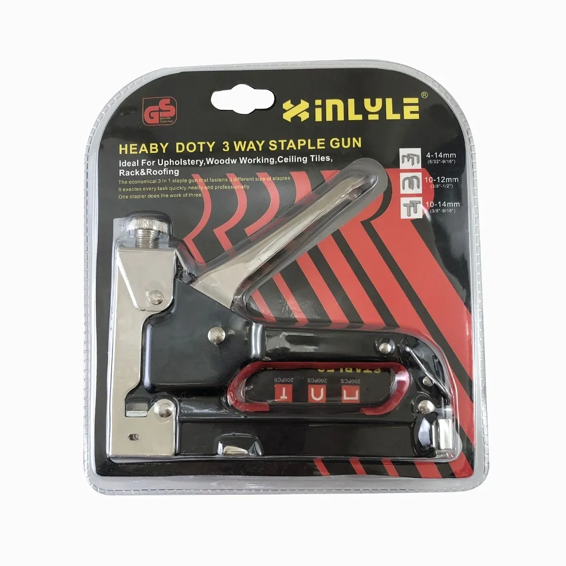 Grapadora Manual Para Tapicería De Metal 4-14 10-12 10-14mm 2