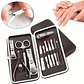 Estuche 12 Pcs Manicure Pedicure Acero Inoxidable - Miniatura 1