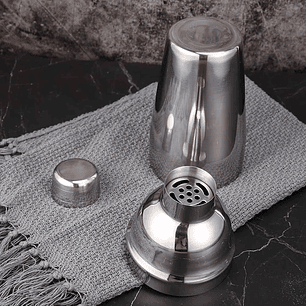 Coctelera Mezclador De Bebidas De Acero Inoxidable