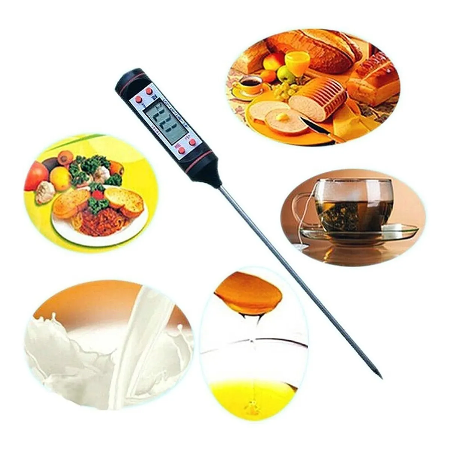 Termómetro Para Medir La Temperatura De Alimentos, Cocina