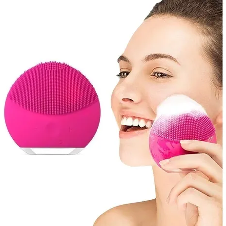 Limpiador Masajeador Exfoliante Facial Vibra 1