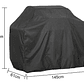 Cobertor Parrilla Asador Exterior Funda Protector Barbacoa - Miniatura 4