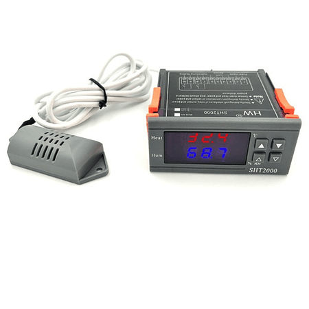 Controlador Digital Temperatura Y Humedad Sht2000 220v